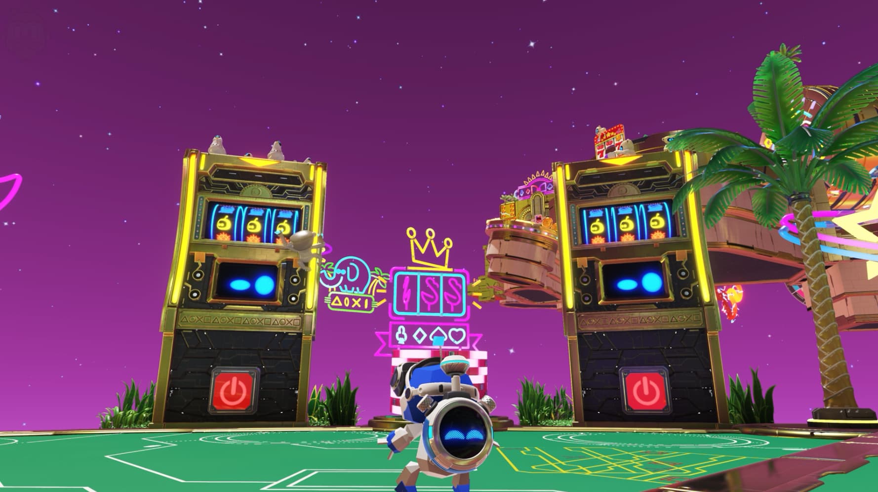 Astro Bot: cómo detener el tiempo y ganar el premio mayor en las cuatro máquinas tragamonedas de Slo-Mo Casino