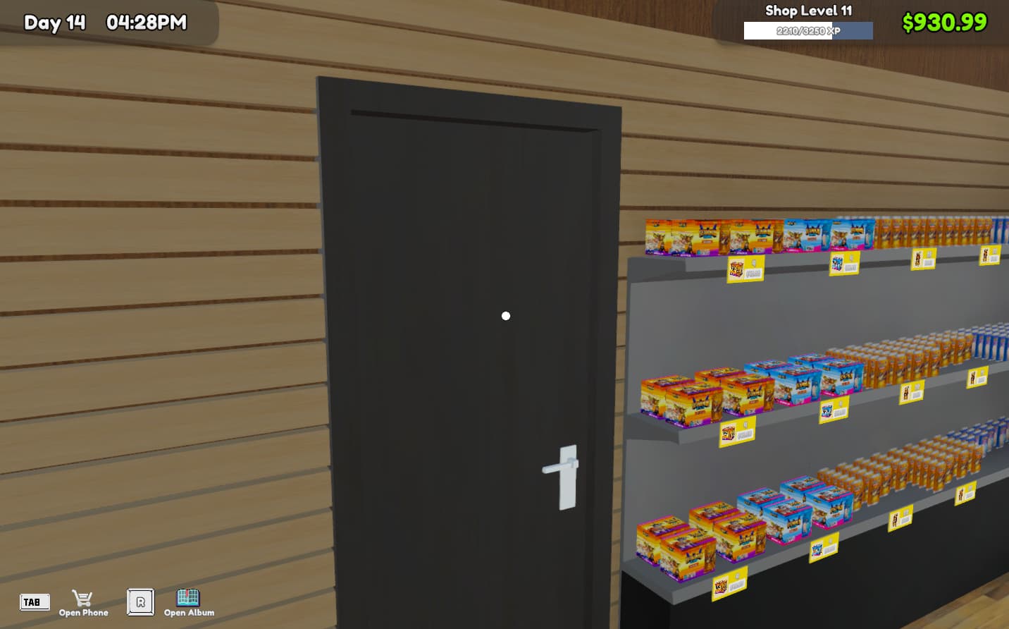 How to unlock storage room in TCG Card Shop Simulator