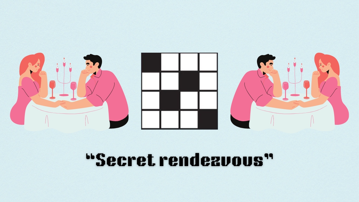 ‘Secret rendezvous’ NYT Mini Crossword clue answer and hints