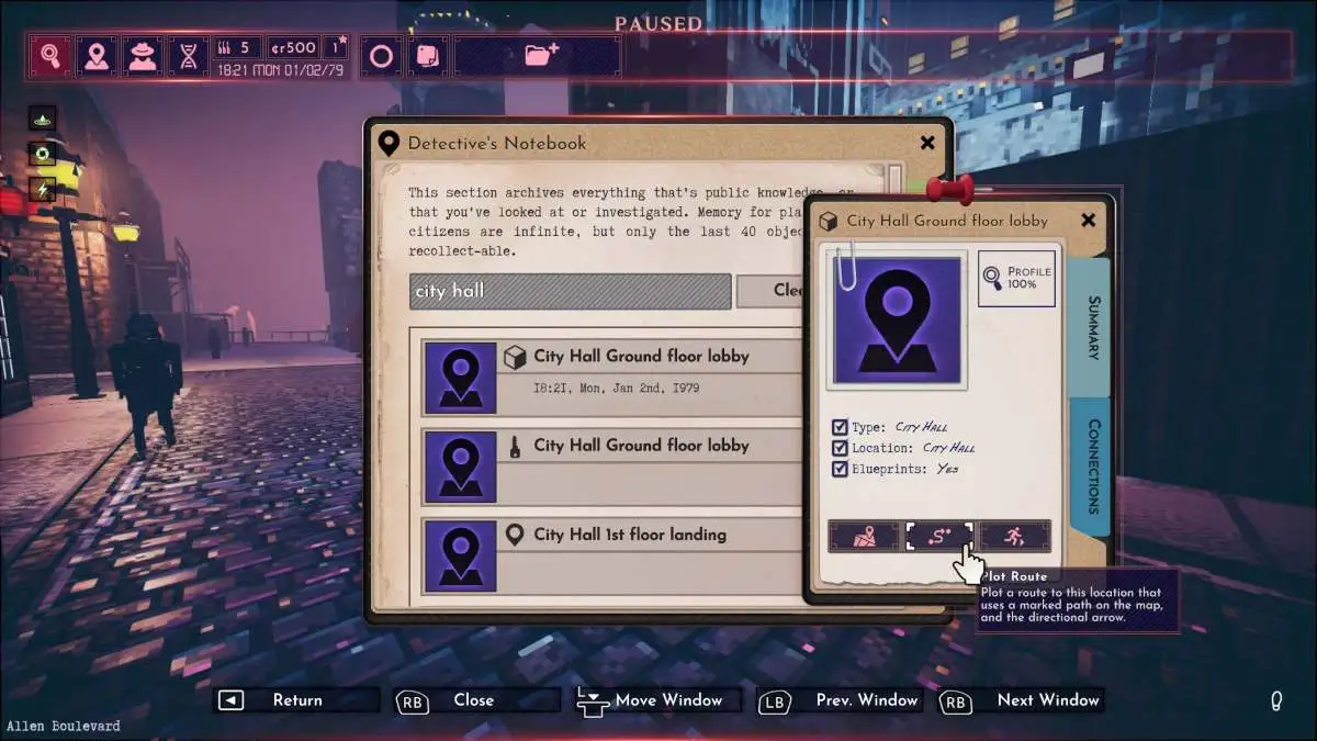 How to use the Government Database in Shadows of Doubt