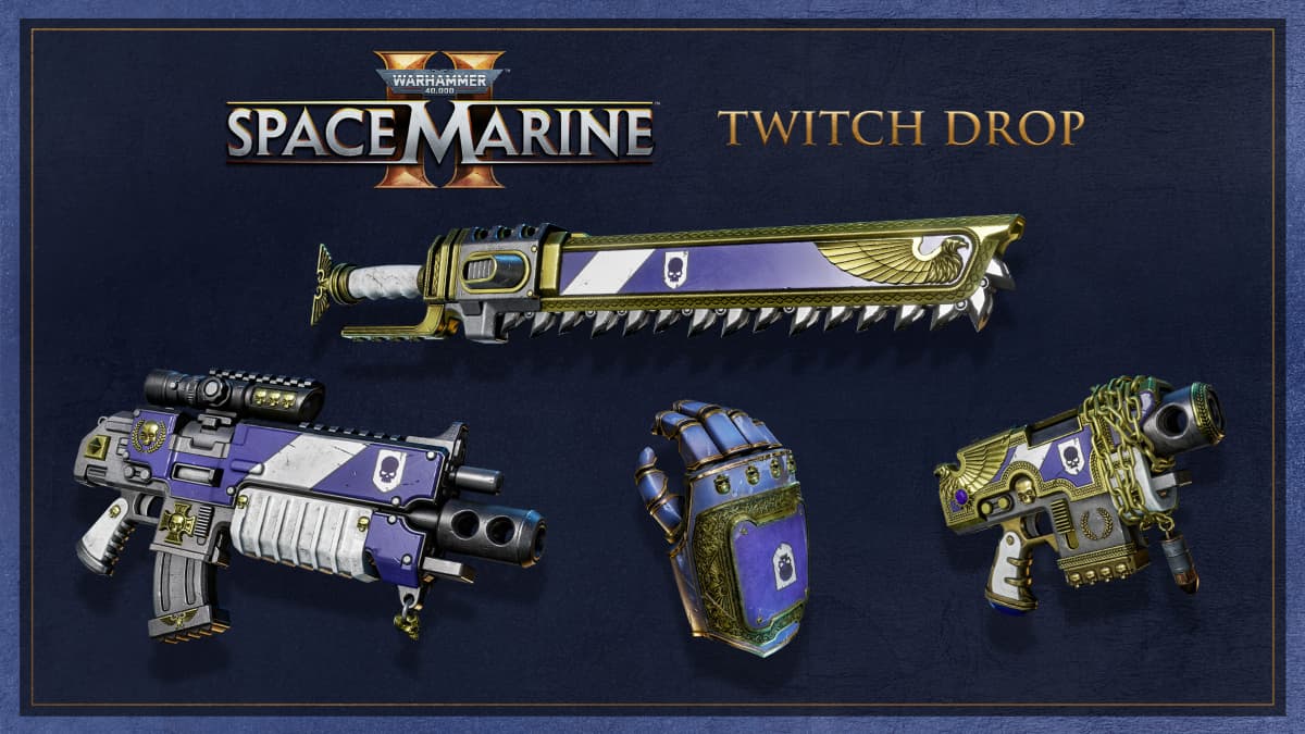 Все дропы Warhammer 40K Space Marine 2 на Twitch и как их заработать