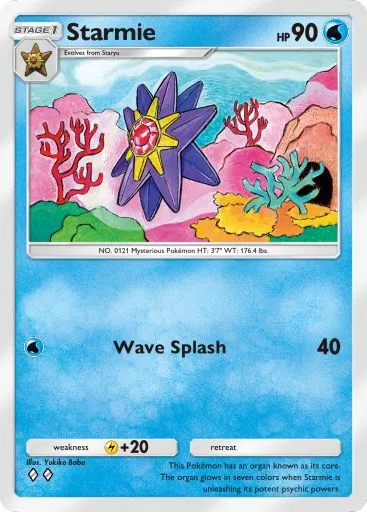 Artwork for Starmie in Genetic Apex