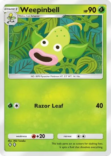 Artwork for Weepinbell in Genetic Apex