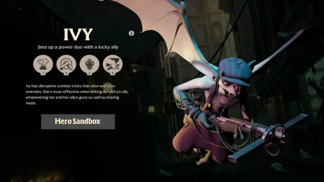 Ivy ability section in Deadlock