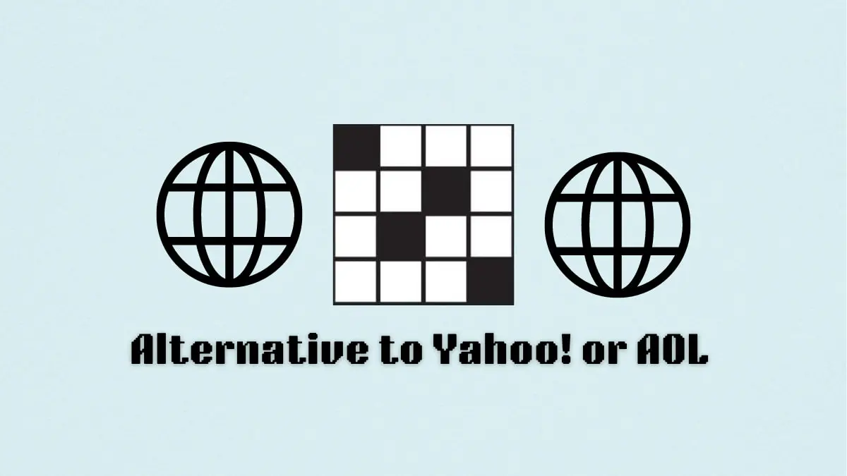 ‘Alternative to Yahoo! or AOL’ NYT Mini Crossword clue answer and hints