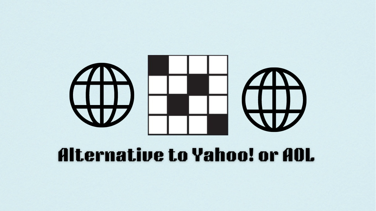 'Alternative to Yahoo! or AOL' NYT Mini Crossword clue answer and hints