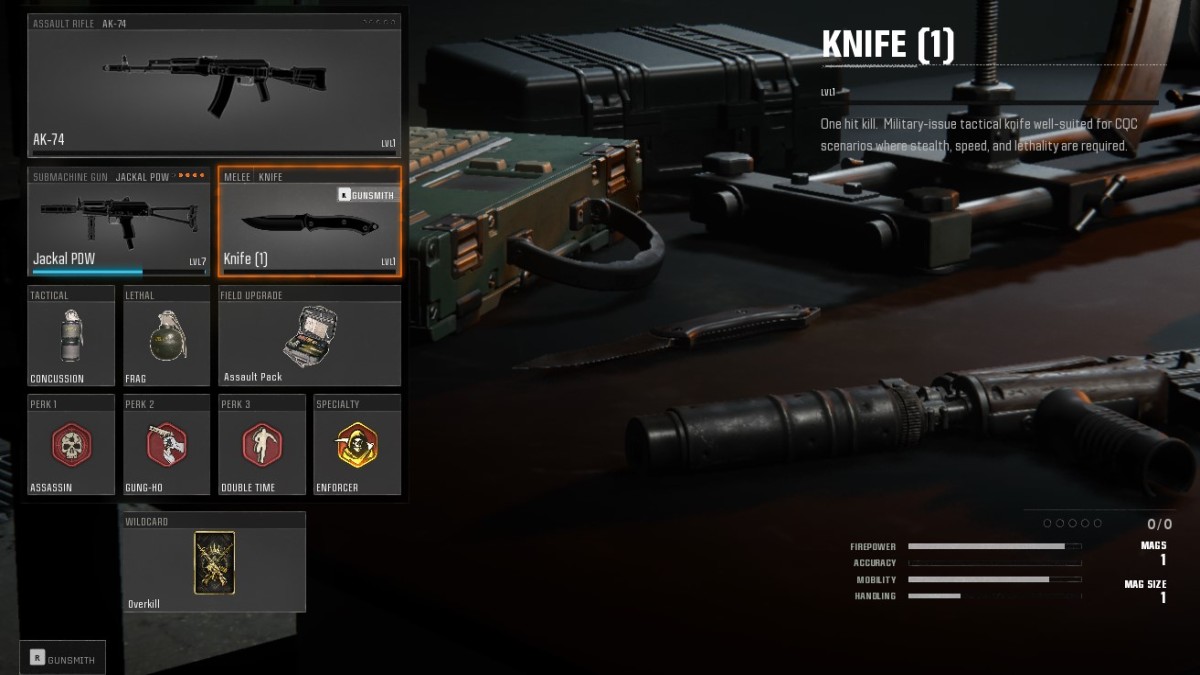 How to use the knife in Black Ops 6