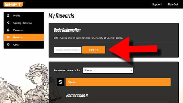 How to redeem SHiFT codes for Borderlands 2.