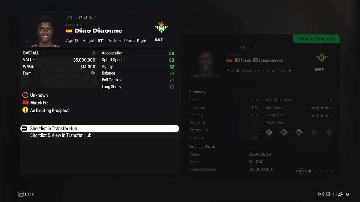 Los mejores extremos baratos en EA FC 25 Career Mode