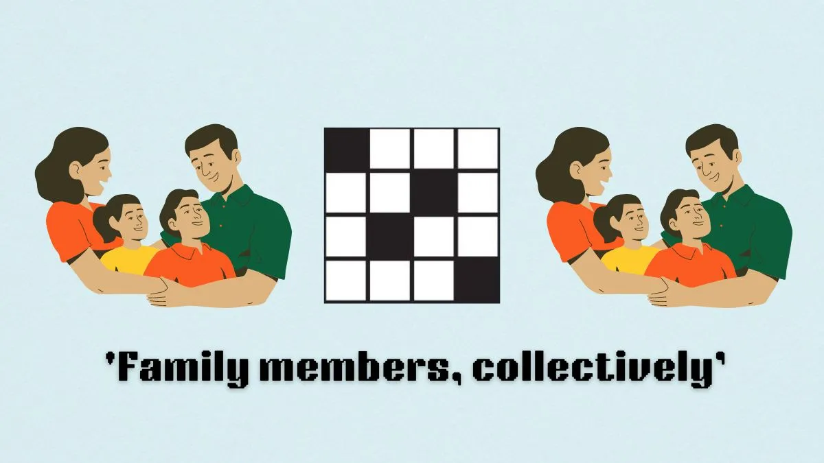 ‘Family members, collectively’ NYT Mini Crossword answer and hints