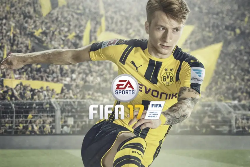 Marco Reus on the cover of FIFA 17