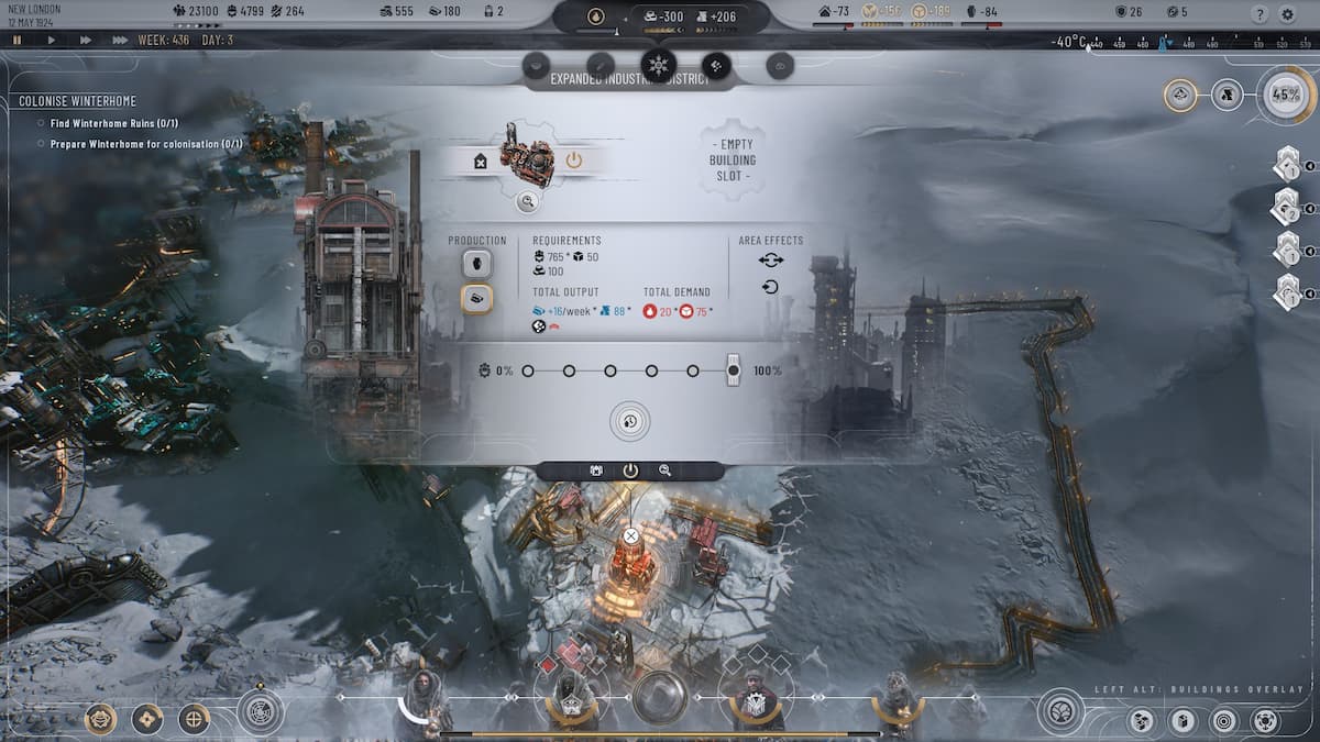 How to get Prefabs in Frostpunk 2