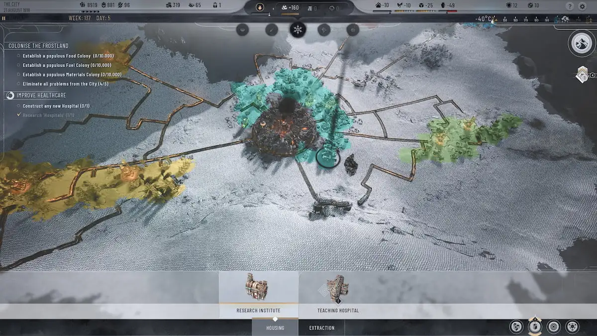 Frostpunk 2 – How to build and place a Research Institute