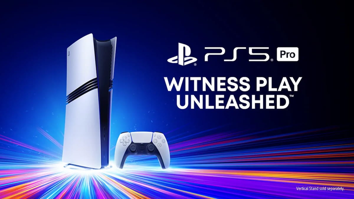 PS5 Pro "Witness Play Unleashed" ad art