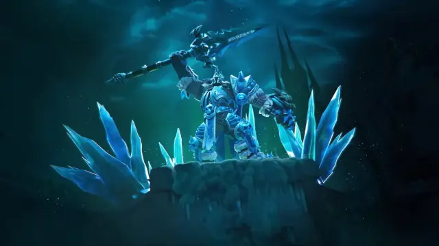 Reinhardt Lich King skin in OW2