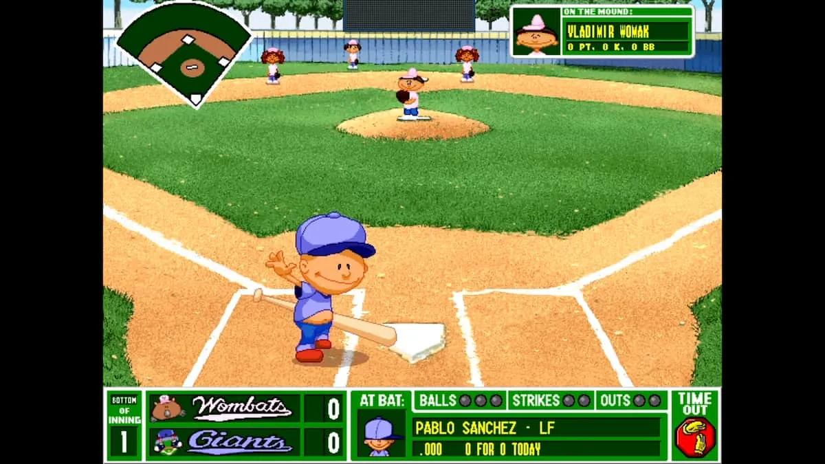 Pablo Sanchez, you’re up—OG Backyard Baseball is coming to Steam