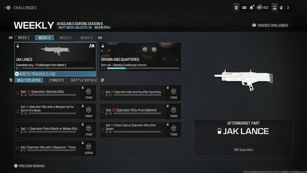 How to unlock the JAK Lance in MW3 and Warzone