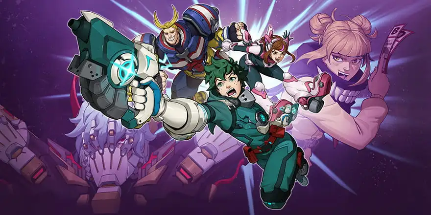 OW2 MHA collab key art