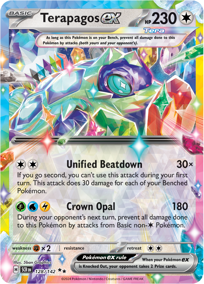 terapagos ex full art card stellar crown