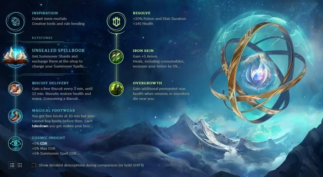 La runa "tremendamente fuerte" Endless Elixirs se filtra temprano en LoL PBE