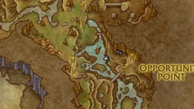 Location on World of Warcraft map.