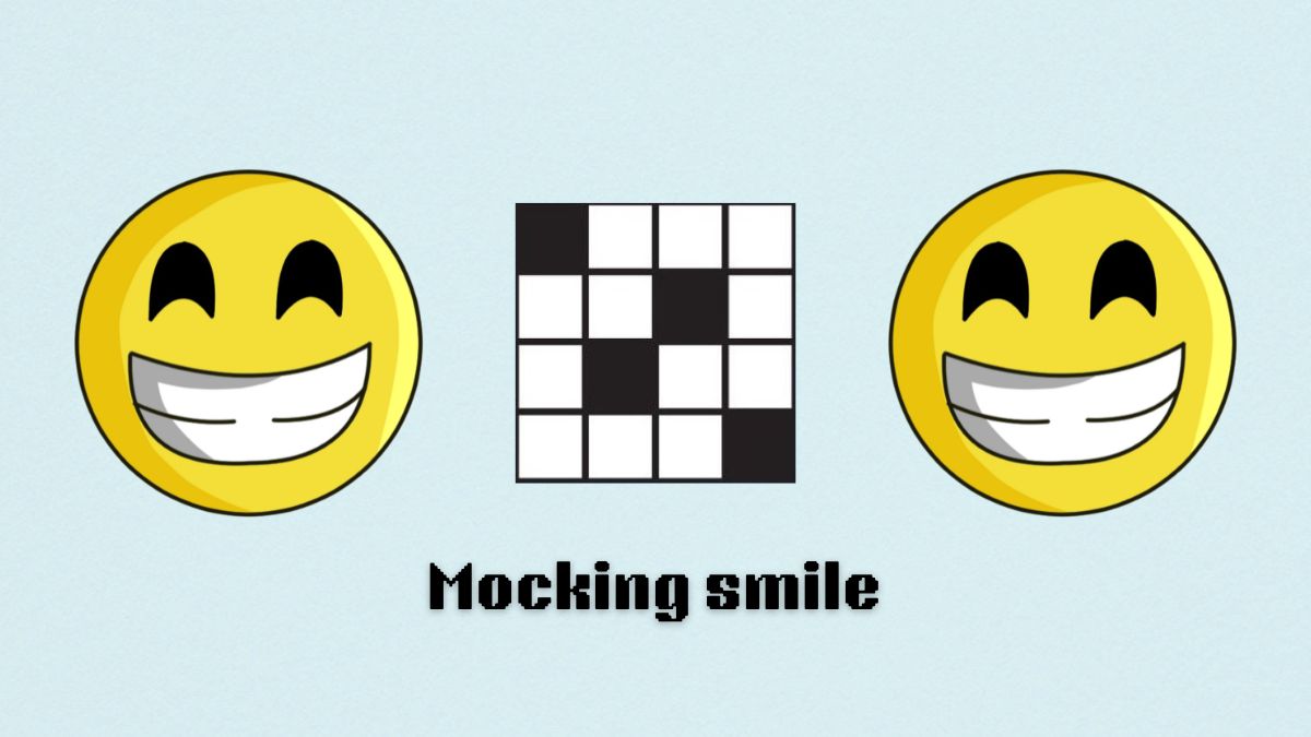 ‘Mocking smile’ NYT Mini Crossword answer and hints