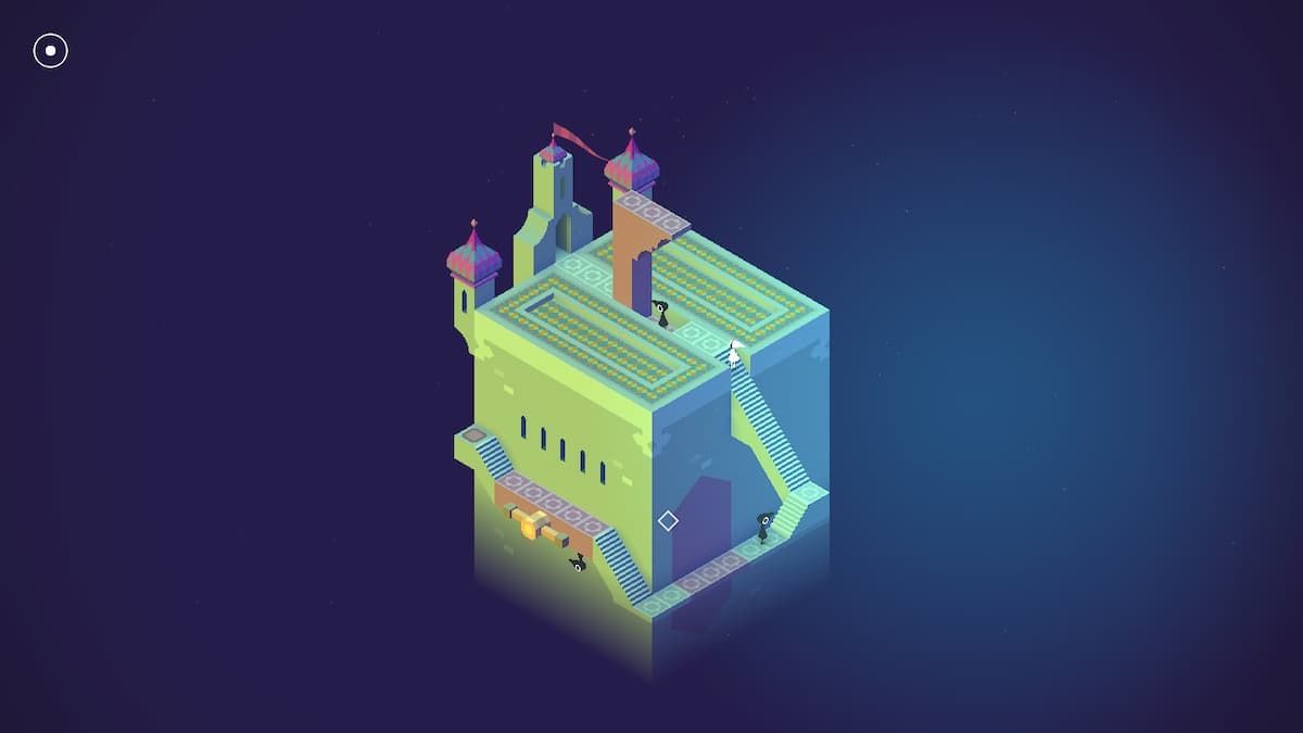 A building with a stuck crow in Monument Valley.