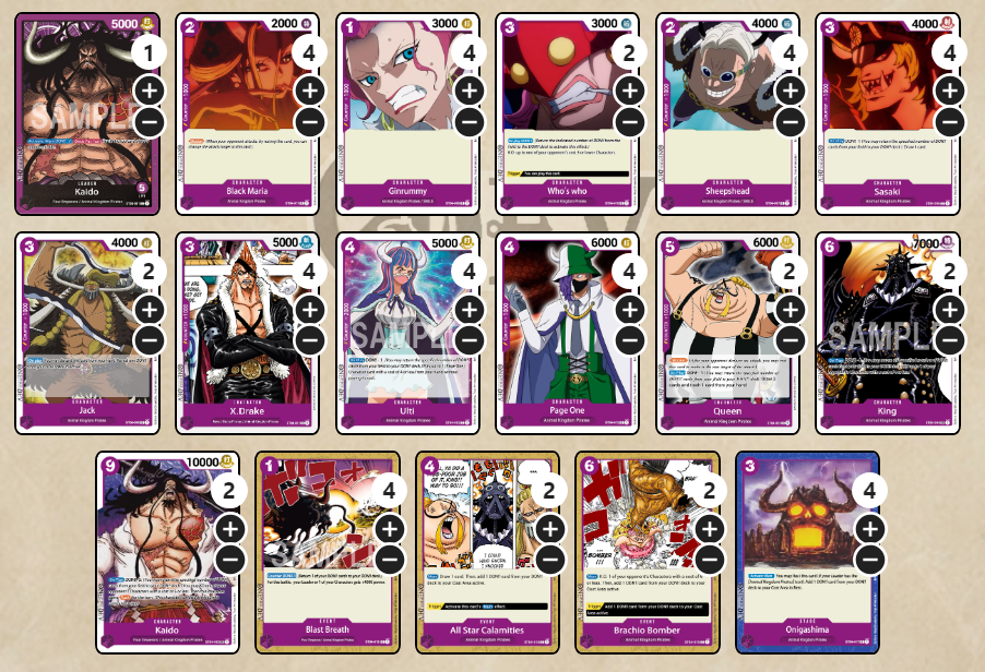 Список стартовых колод One Piece Card Game: все списки, лучше всего купить