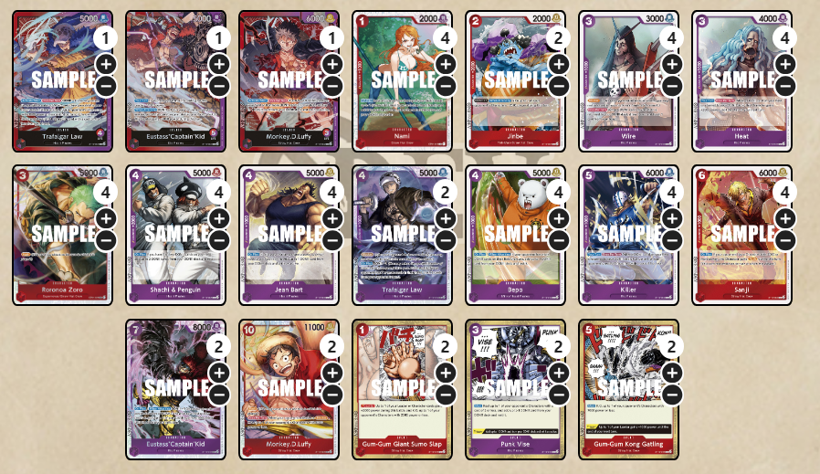 Lista de niveles del mazo inicial de One Piece Card Game: todas las listas, lo mejor para comprar