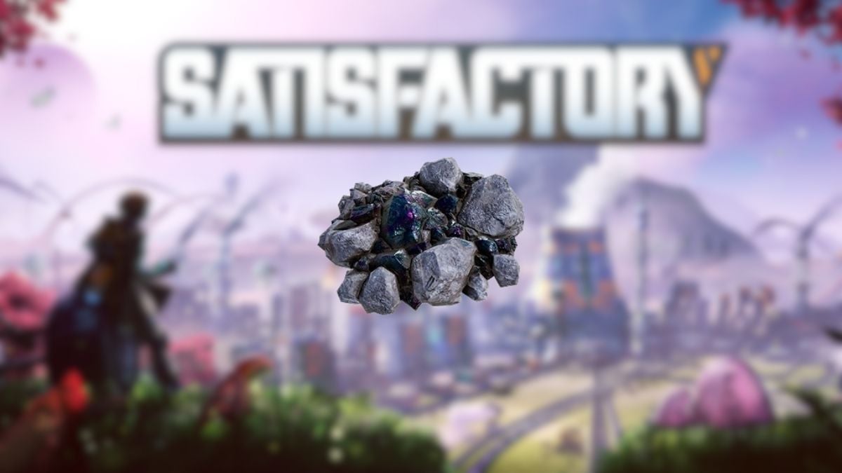 Cómo obtener mineral SAM en Satisfactorio