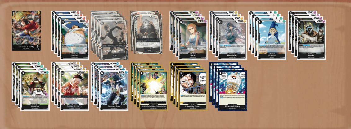 Lista de niveles del mazo inicial de One Piece Card Game: todas las listas, lo mejor para comprar