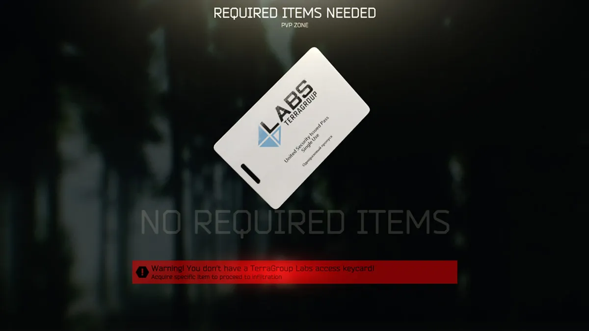 How to get a TerraGroup Labs Access Keycard in Escape from Tarkov