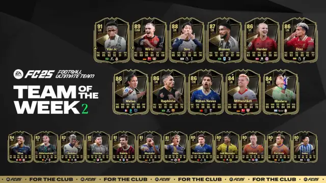 All the TOTW 2 cards.