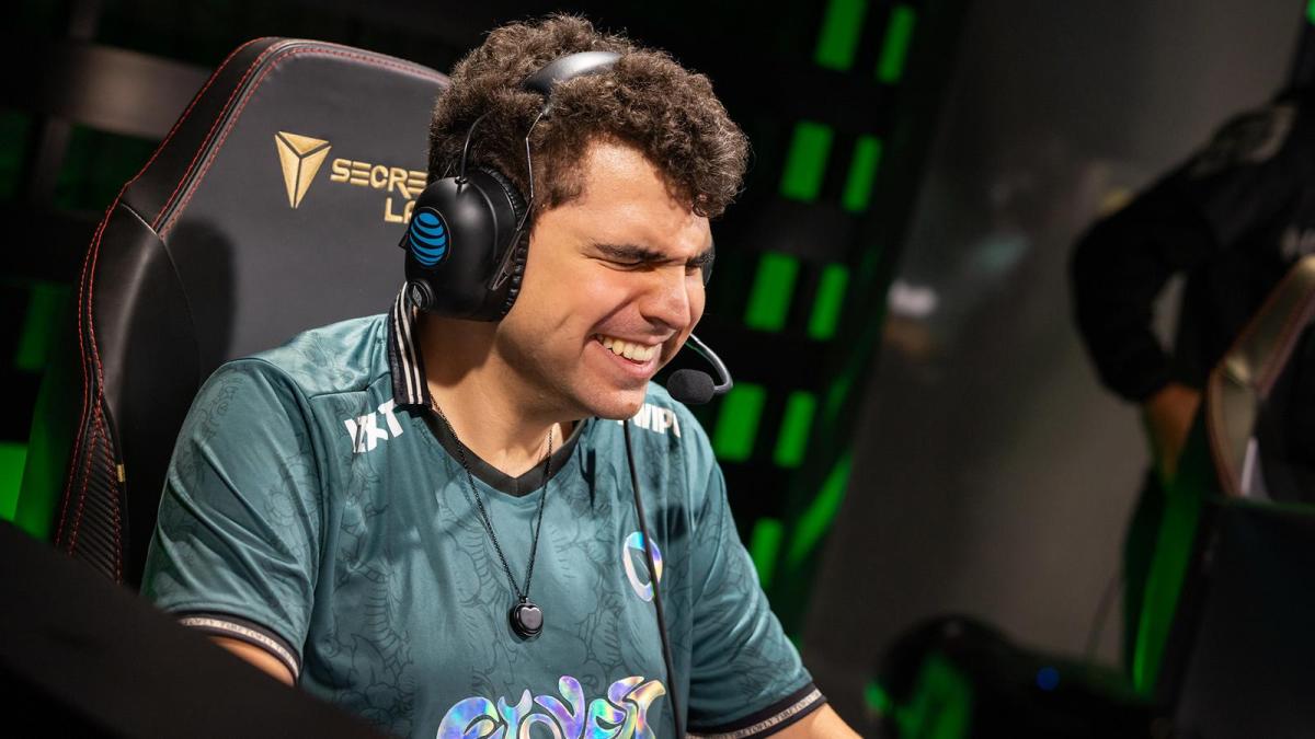 Bwipo and Flyquest celebrate their win at the LCS Summer Split at the Riot Games Arena on July 20, 2024 in Los Angeles, California.