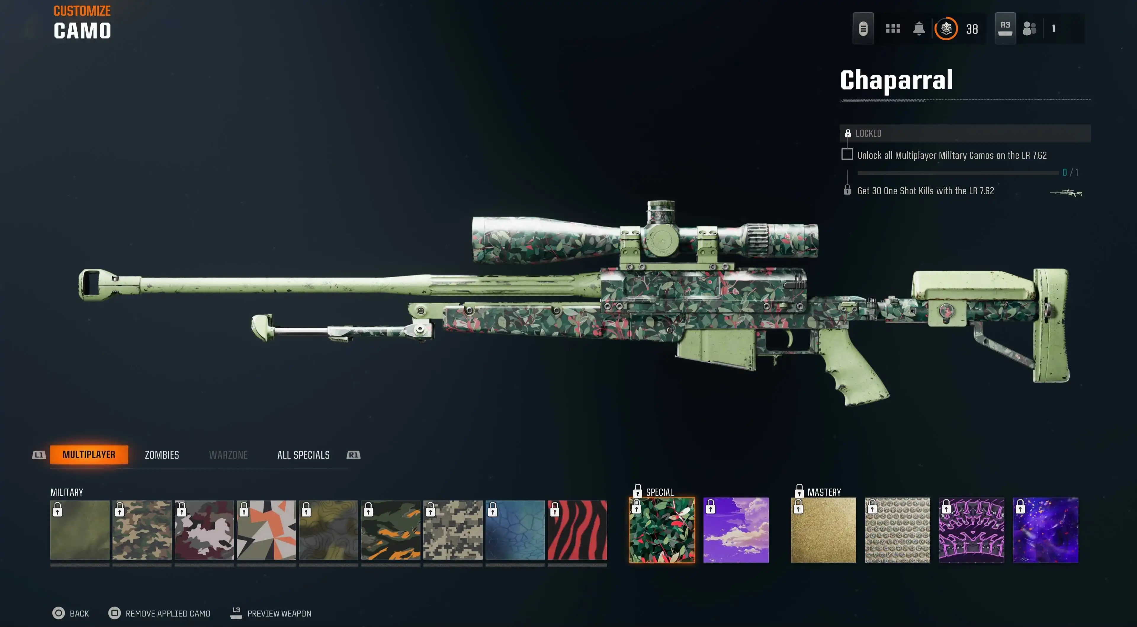 Los 11 mejores camuflajes de armas en Black Ops 6