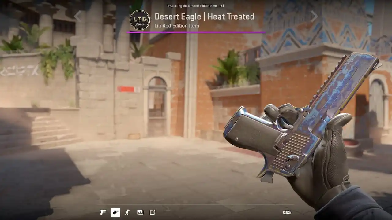 How to get Heat Treated Desert Eagle in CS2