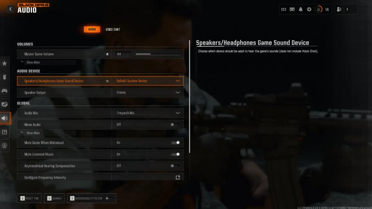 La mejor configuración de audio en Black Ops 6