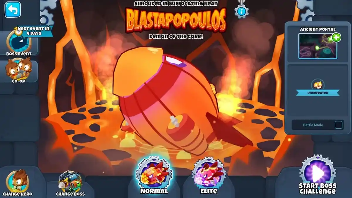 Cómo derrotar a Blastapopoulos en Bloons TD6