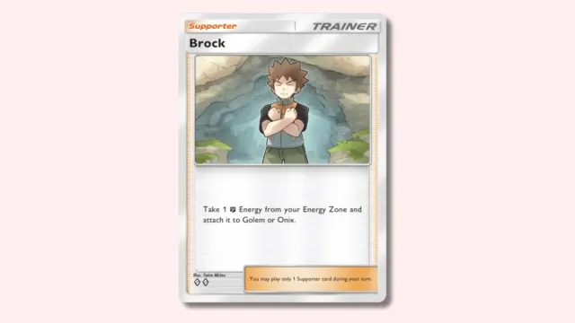 Brock from Pokémon TCG Pocket.