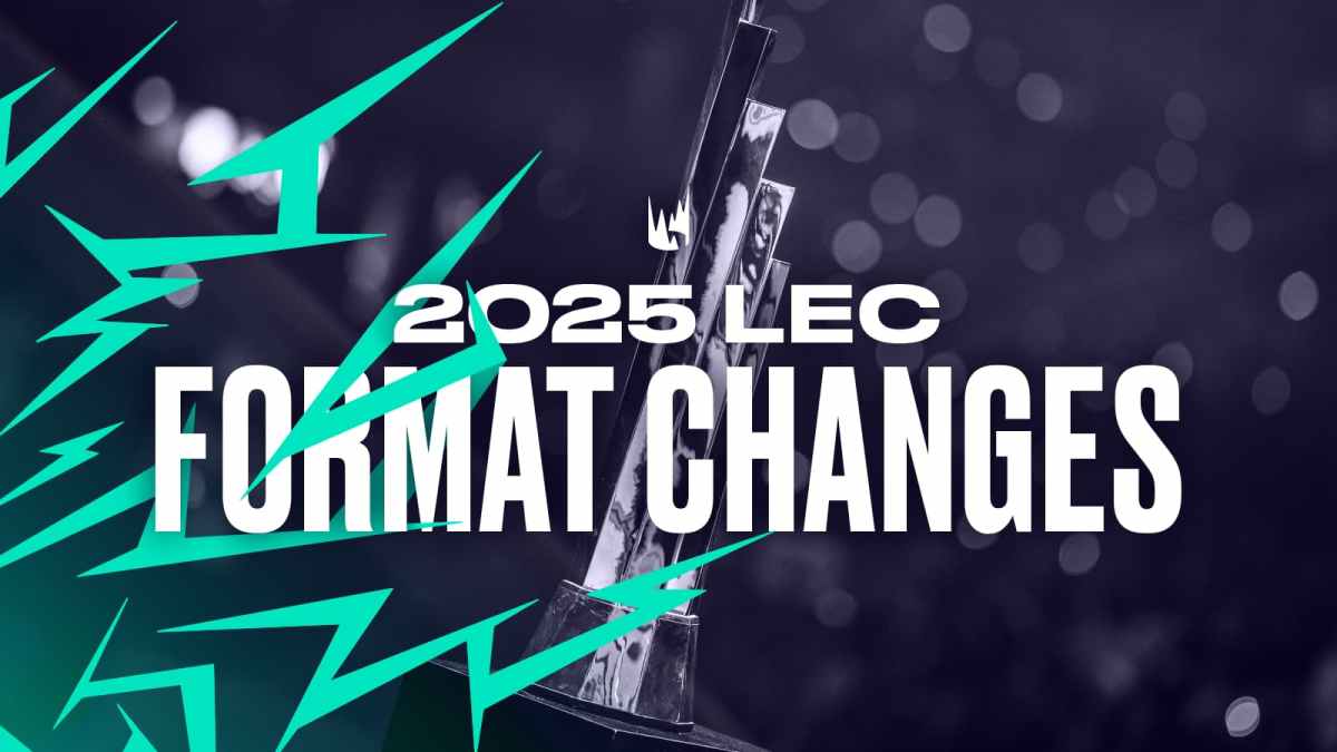 LEC 2025 logo with Format Changes written on it