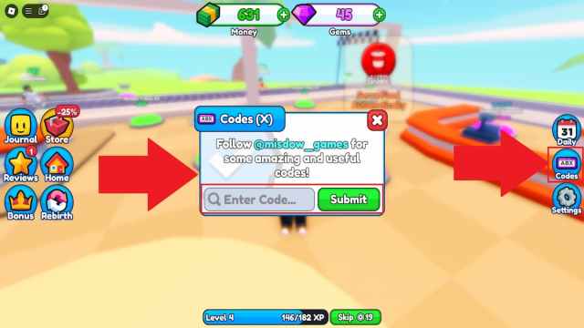 How to redeem Glow Up Tycoon codes