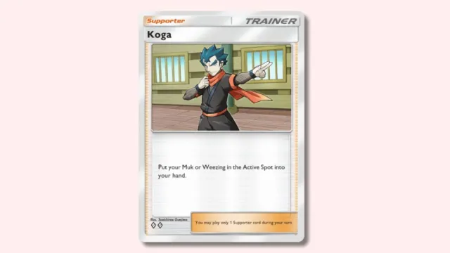 Koga from Pokémon TCG Pocket.