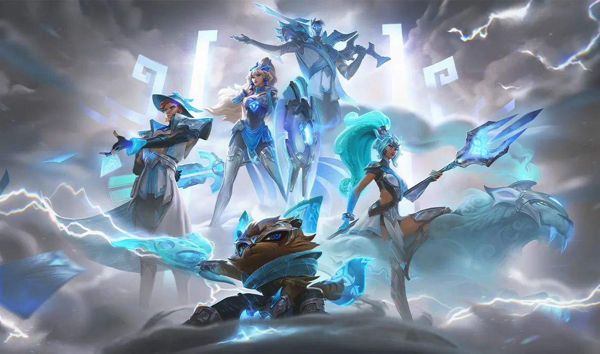 Which LoL champion says ‘To heal and protect’?