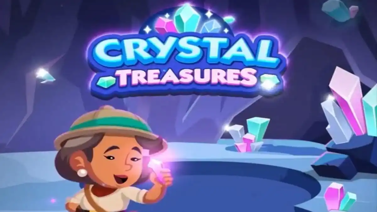 Объяснение игры Monopoly GO Crystal Treasures Dig Hunt, 2–6 октября