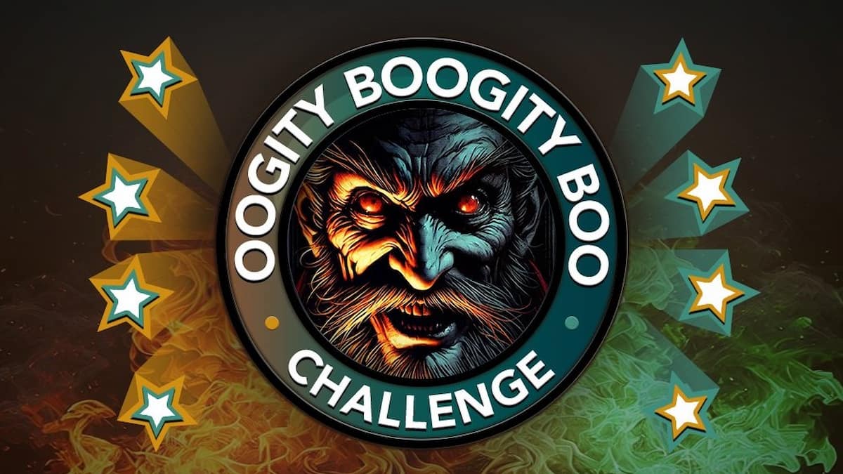 Picture showing the Oogity Boogity Boo Challenge in Bitlife.