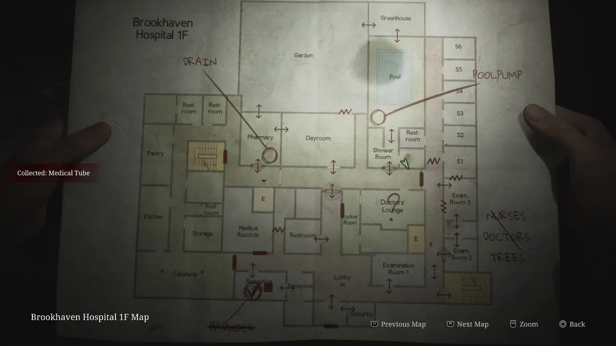 Silent Hill 2 remake Brookhaven Hospital walkthrough: All Patient Bracelet locations