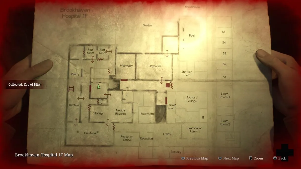 Tutorial del remake de Silent Hill 2 Brookhaven Hospital: todas las ubicaciones de pulseras para pacientes