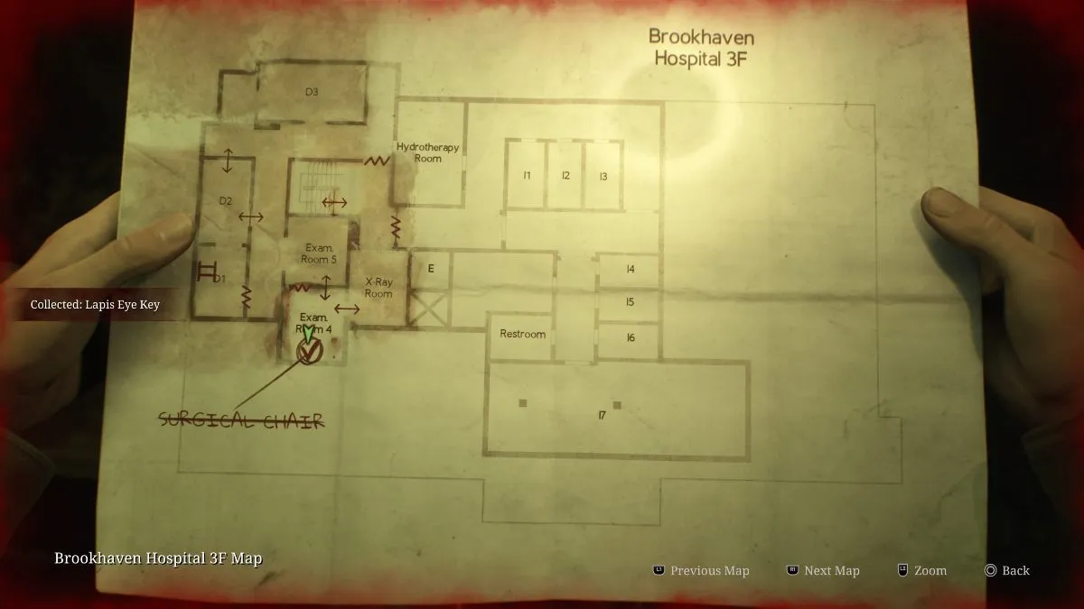 Silent Hill 2 remake Brookhaven Hospital walkthrough: All Patient Bracelet locations