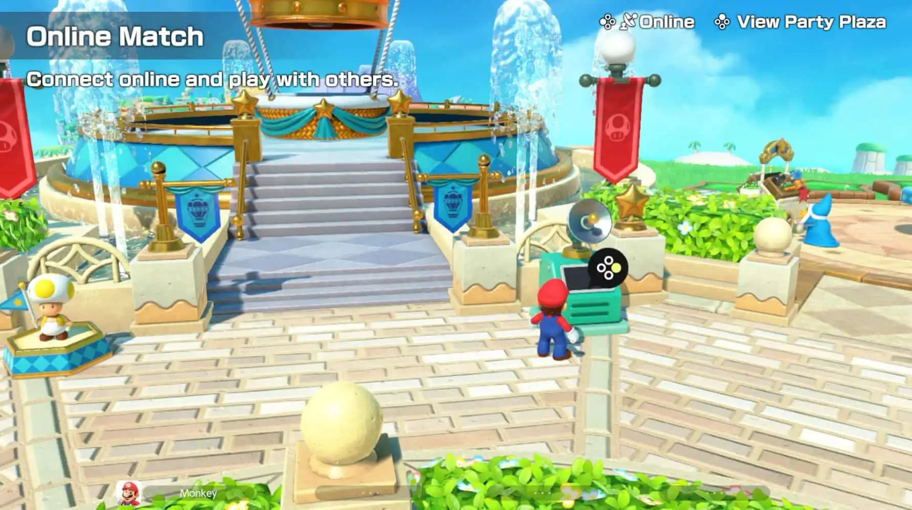 How to play with friends online in Super Mario Party Jamboree