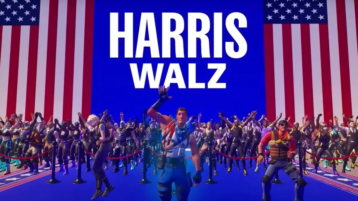 How to play Kamala Harris' Fortnite map